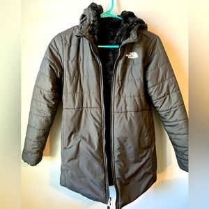 Girls Reversible North Face size 10/12